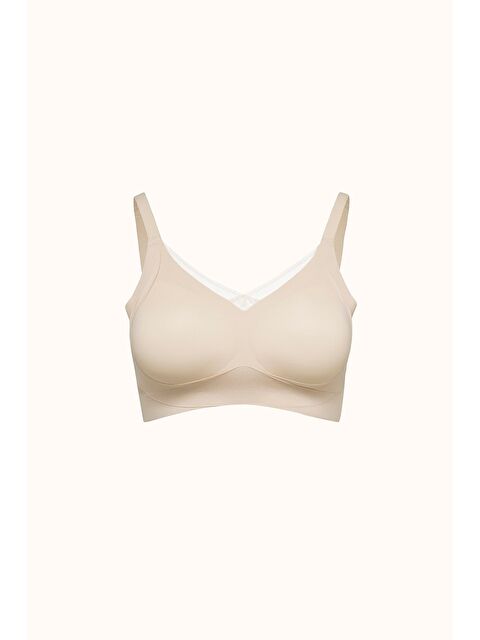 C&City Balensiz Dikişsiz Lazer Kesim Pedli Sütyen Cc419 Ten