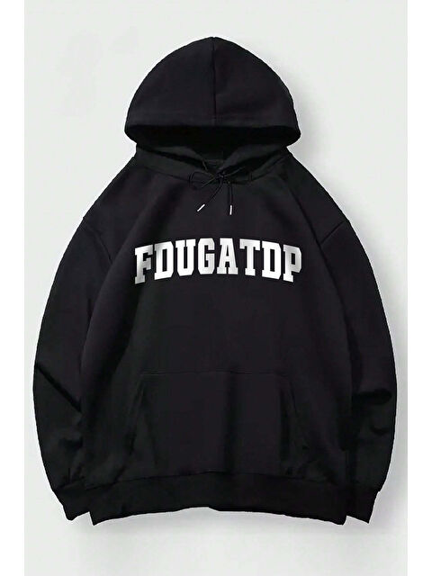 uyguntarz Fdugatdp You Baskılı Oversize Sweatshirt - S000266307-19351