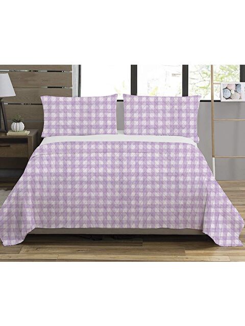 Evmila Desenli Çift Kişilik Baskılı Pike (200x220 Cm) - S000232910-23173