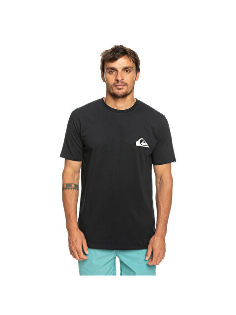 Quiksilver Mwminilogo Erkek Siyah Tişört - S000443283-19351