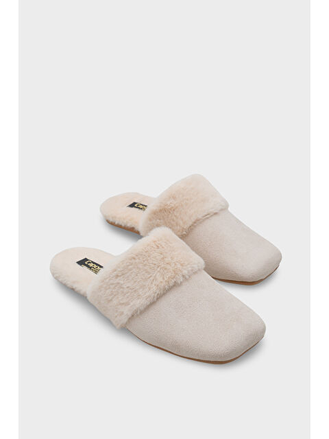 Capone Outfitters Elyse Kadın Kapalı Gondol Tüylü Terlik - S000513342-19928