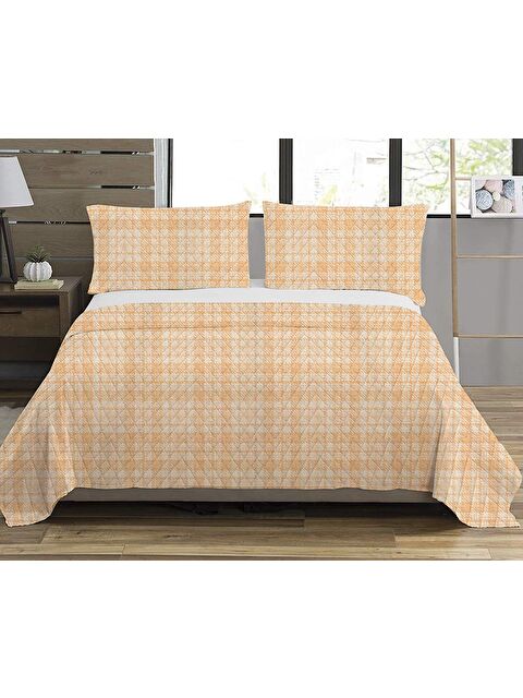 Evmila Desenli Çift Kişilik Baskılı Pike (200x220 Cm) - S000232911-23173