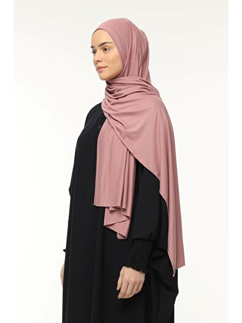 Altobeh Hazır Pratik Geçmeli Lüks Organik Düz Penye Şal Çapraz Hizalı - S000377765-20023