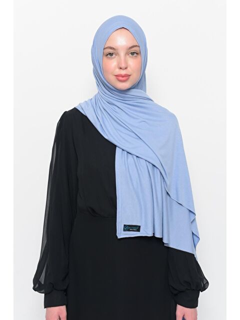 Altobeh Hazır Pratik Geçmeli Lüks Organik Düz Penye Şal Çapraz Hizalı - S000377765-8461