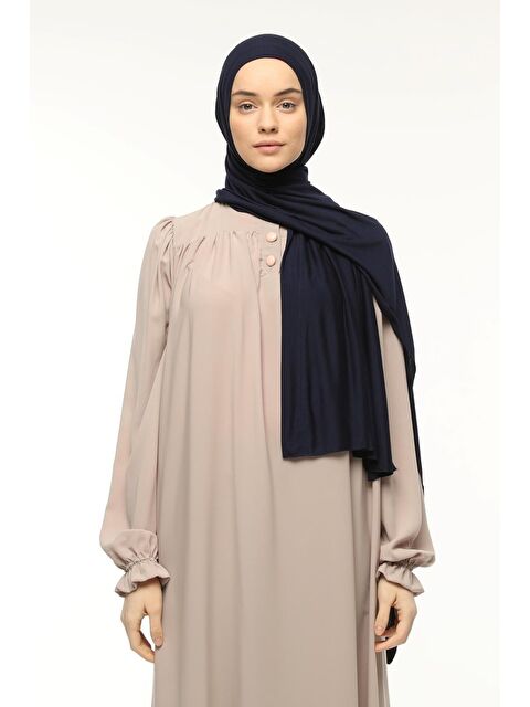 Altobeh Hazır Pratik Geçmeli Lüks Organik Düz Penye Şal Çapraz Hizalı - S000377765-21164