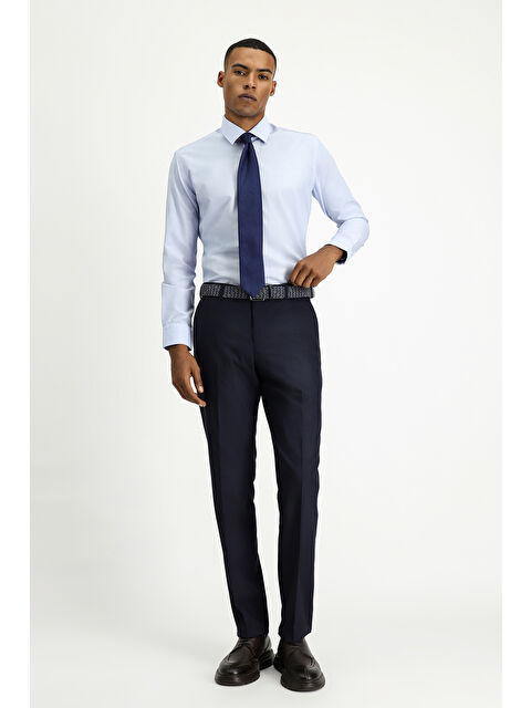 Kiğılı Slim Fit Dar Kesim Klasik Kumaş Pantolon