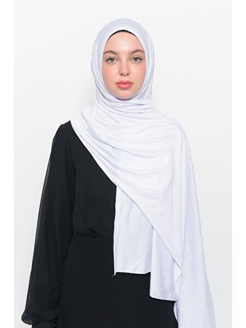 Altobeh Hazır Pratik Geçmeli Lüks Organik Düz Penye Şal Çapraz Hizalı - S000377765-20063