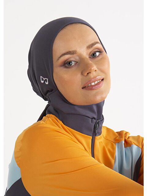Mayovera Tasarım Mayo Antrasit Deniz Tesettür Bone - S000255124-29666