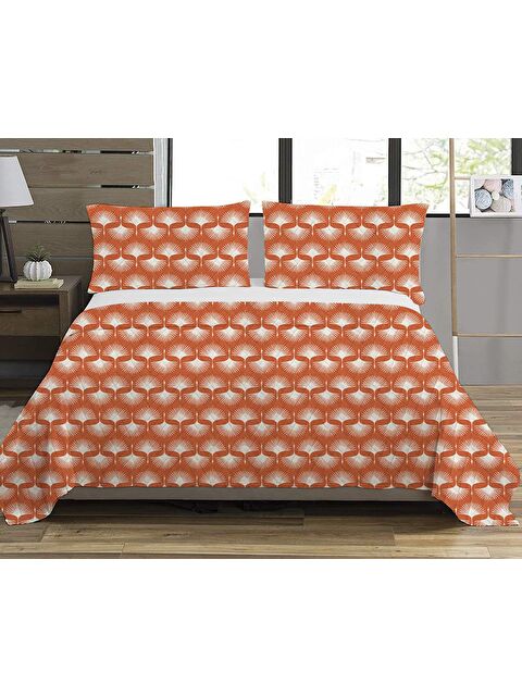 Evmila Desenli Çift Kişilik Baskılı Pike (200x220 Cm) - S000232913-23173