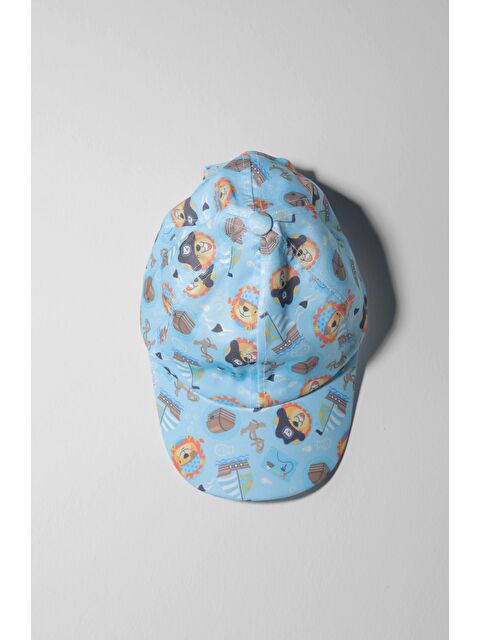 Luess Erkek Çocuk Aslan Baskılı Şapka - S000214320-17234