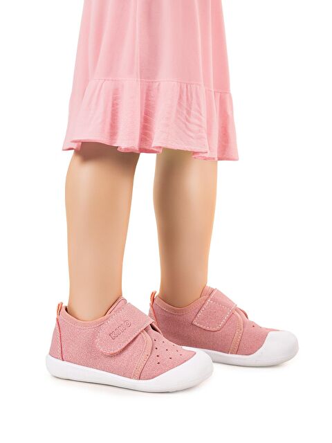 Kiko Kids Daffy Cırtlı Kız Bebek İlk Adım Panduf Ayakkabı - S000214296-23490