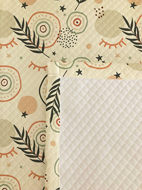 Evmila Desenli Çift Kişilik Baskılı Pike (200x220 Cm) - S000232917-23173