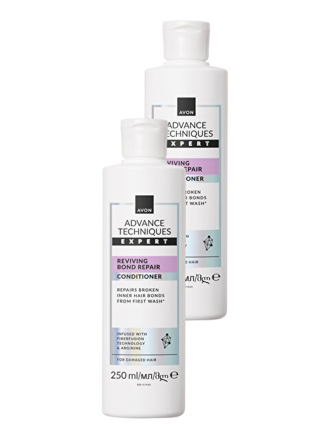 AVON Advance Techniques Expert Saç Bağlarını Güçlendiren Canlandırıcı Saç Kremi 250ml İkili Paket - S000511654-10231