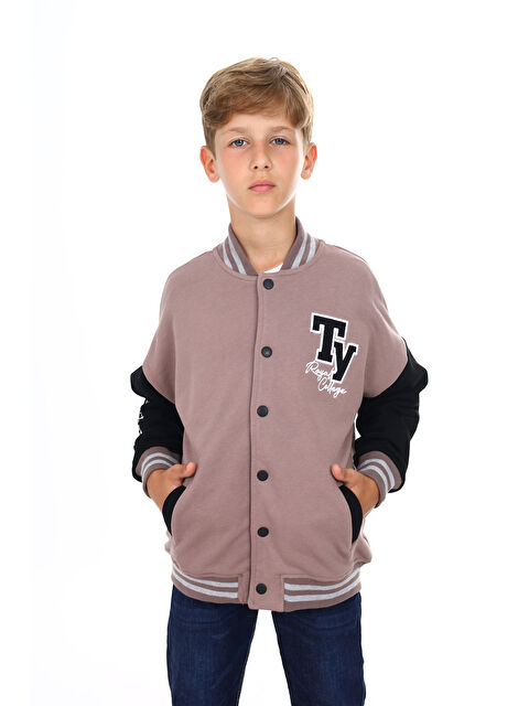 Toontoykids Erkek Çocuk Nakışlı Kolej Hırka - S000306103-29704