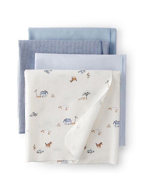 Carter's Erkek Bebek Desenli Battaniye - S000434081-37444