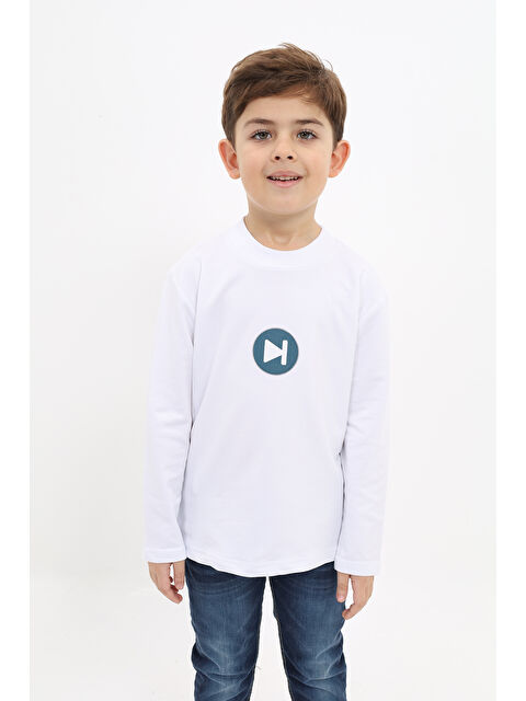 Toontoykids Erkek Çocuk Baskılı Sweatshirt - S000417336-37424