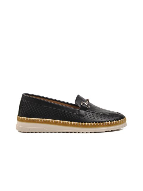 Ayakmod Siyah Kadın Loafer Ayakkabı 651497 - S000147572-19351
