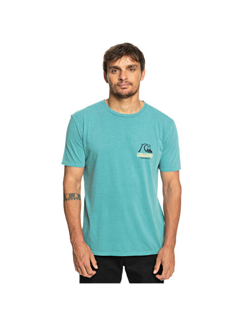 Quiksilver Artsinpalm Erkek Mavi Tişört - S000489036-17234
