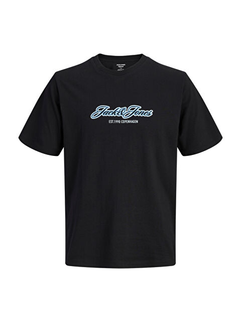 Jack & Jones Originals Baskılı % 100 Pamuk Regular Fit Bisiklet Yaka T Shirt 12297893 - S000515219-19351