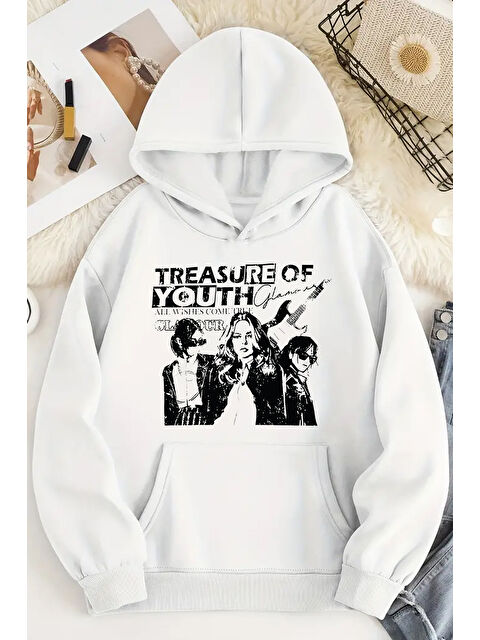 uyguntarz Treasure Of Youth Baskılı Oversize Sweatshirt - S000266327-20063