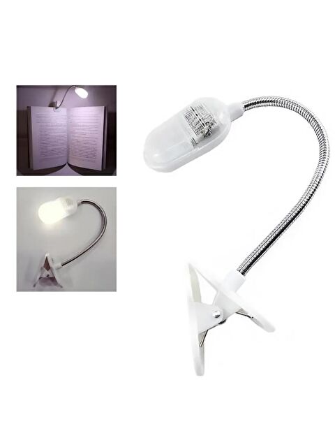 Gen-Of Ledli Mandallı Kitap Okuma Lambası OZS7847 - S000348940-20063