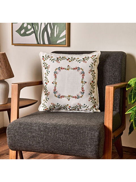 Evidea Soft Urban Delight Holly Kırlent - Ekru - 45x45 cm