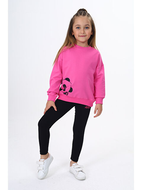 Toontoykids Kız Çocuk Baskılı Taytlı Takım - S000268181-18686