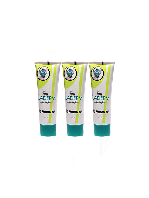 Claderm 50ML TÜP KİL MASKESİ 3'LÜ AVANTAJ PAKET