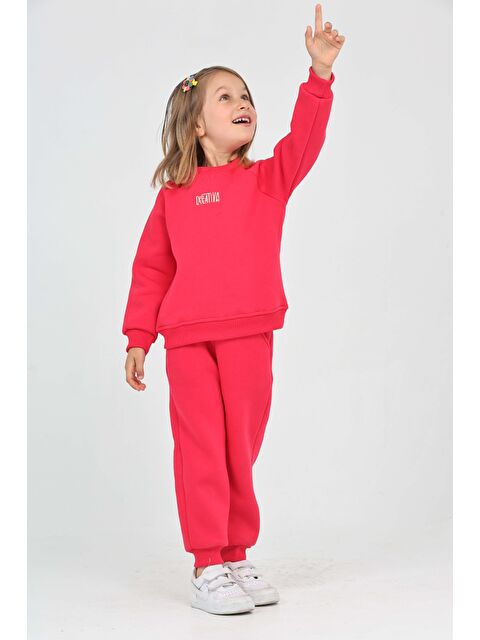 Toontoykids Kız Çocuk Creatıve Nakışlı Eşofman Takım - S000425973-19449