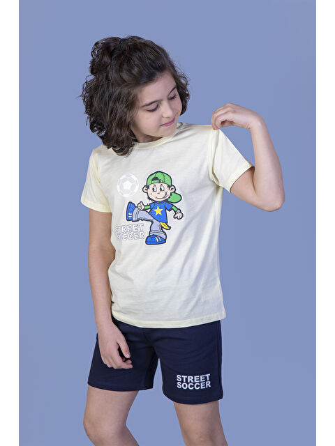 Toontoykids Erkek Çocuk Baskılı Şortlu Takım - S000270998-20072