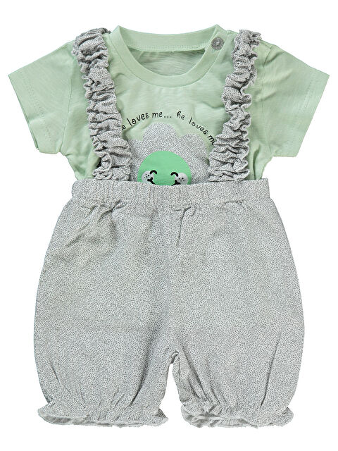 Kumru Kız Bebek Takım 6-18 Ay Mint