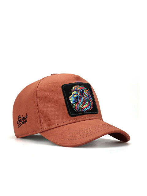 BlackBörk Kids Aslan Logolu Kiremit Çocuk Beyzbol Şapka