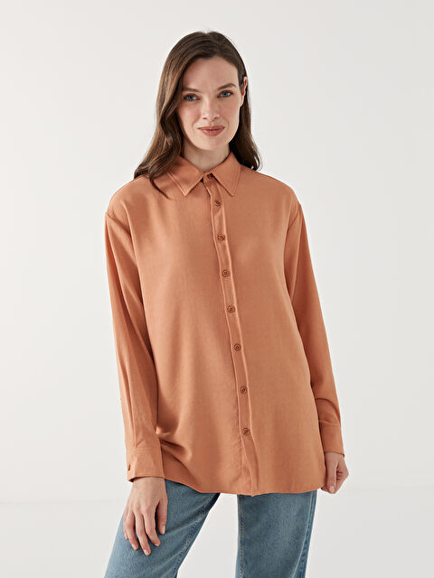 KOOR Kadın Casual Gömlek  Uzun