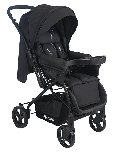 Prava Comfort Plus Çift Yönlü Bebek Arabası - Siyah