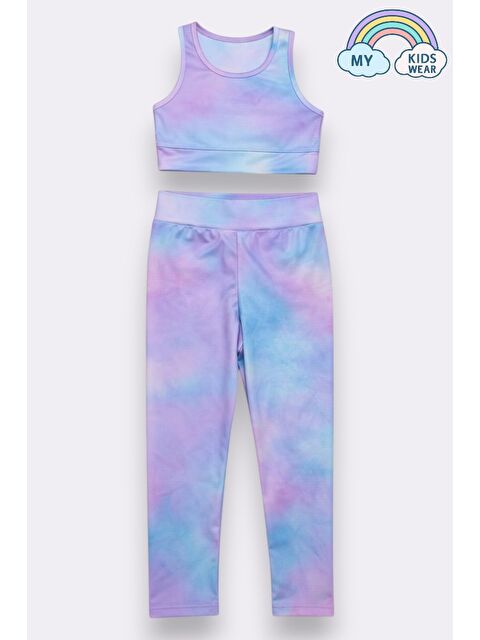 My Kids Wear Kız Çocuk Çok Amaçlı Desenli Mayo & Spor Takımı 12443 - S000501980-29672