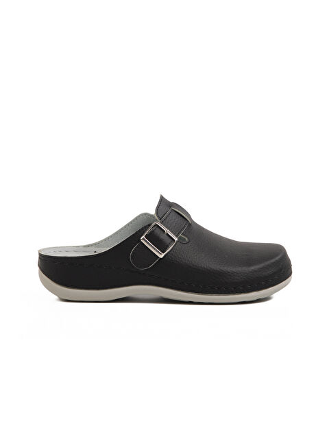 Ayakmod Siyah Anatomik Kadın Sabo Terlik 32.003 Z - S000370050-19351