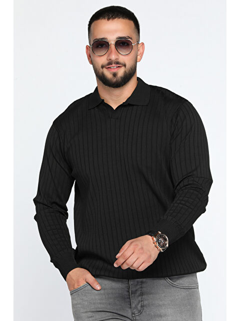 Mishar İtalia Erkek Polo Yaka Triko Kazak - S000300512-19351