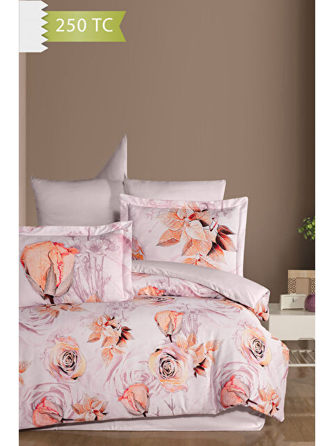 Varol 250 TC Bambu Karışımlı Pamuk Saten Nevresim Takımı – Family Size - ROSSY - S000451539-23173