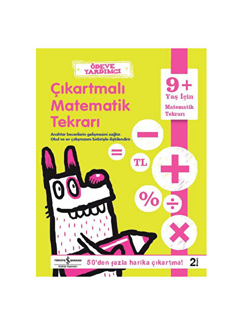 Türkiye İş Bankası Kültür Yayınları Yardımcı Çıkartmalı Matematik Tekrarı - S000340920-10231