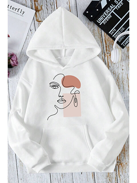 uyguntarz Silüet Baskılı Oversize Sweatshirt - S000283693-20063