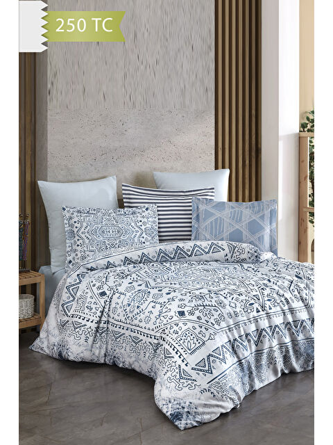 Varol 250 TC Bambu Karışımlı Pamuk Saten Nevresim Takımı – Family Size - JESOLO - S000450930-23173