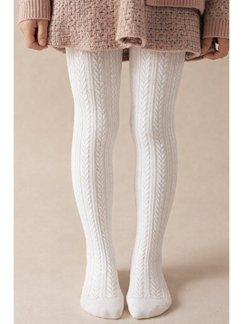 Katia And Bony Çocuk Külotlu Çorap Beyaz - S000516215-20063