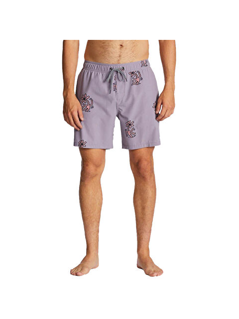 Billabong Flower Dance Layback Erkek Gri Volley Short - S000501390-20600
