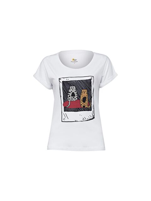 Biggdesign Kedi Fotoğraf T-Shirt