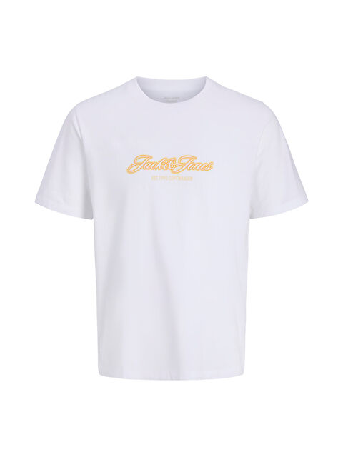 Jack & Jones Originals Baskılı % 100 Pamuk Regular Fit Bisiklet Yaka T Shirt 12297893 - S000515219-20063