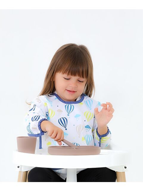 Babyjem Baskılı Blw Kollu Önlük Balon Desen - S000133458-17234