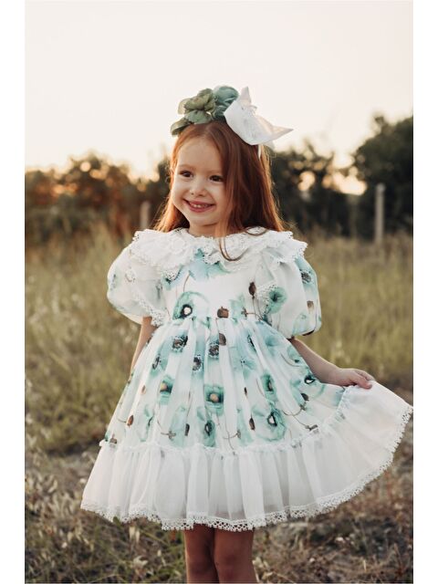 Mialora Kız Çocuk Taç Aksesuarlı Elbisesi - S000366717-18194