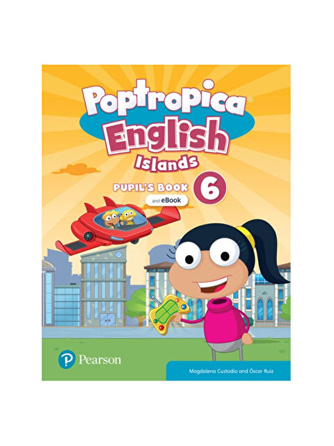 Pearson ELT Pop English Islands Level 6 Pupils Book-Accss Cd - S000341531-10231