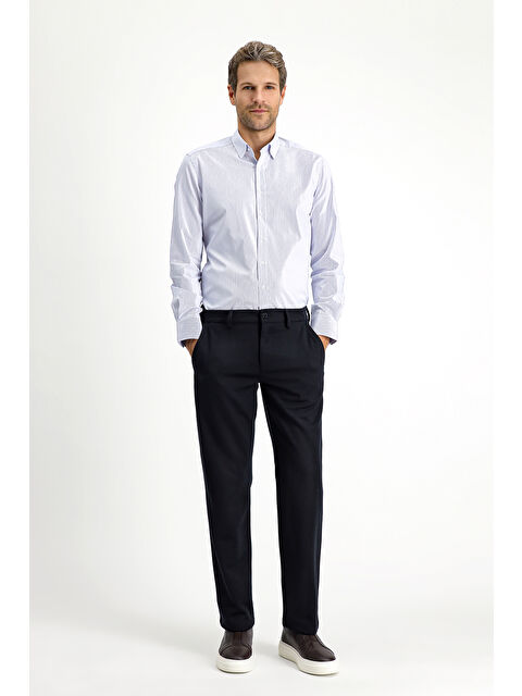 Kiğılı Slim Fit Dar Kesim Elastanlı Örme Klasik Kumaş Pantolon - S000409401-29672