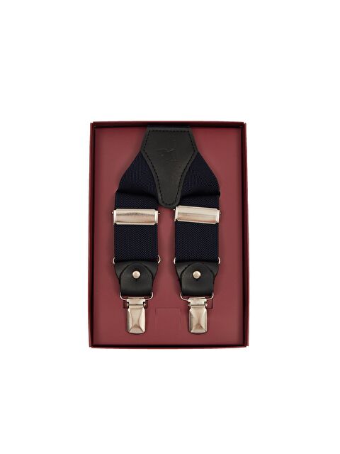 TUDORS Lacivert Erkek Pantolon Askısı - S000520223-21164